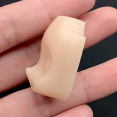 Chibi Face Silicone Mold | Kawaii Doll Head Mold | Anime Craft Supplies | Epoxy Resin Mould (33mm x 32mm)