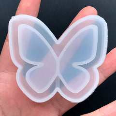 Butterfly Shaker Charm Silicone Mould for Resin Jewelry DIY | Insect Mold | Kawaii Resin Shaker Making (63mm x 56mm)