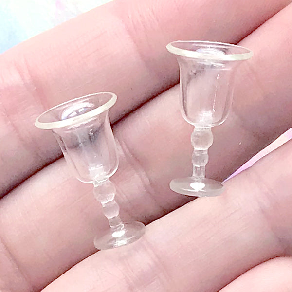 Ipetboom Dollhouse Wine Glasses, 10pcs Mini Shot Glass Tiny Wine Glass  Dollhouse Miniatures Glasses Toys Goblets Cups Model Feature - Yahoo  Shopping