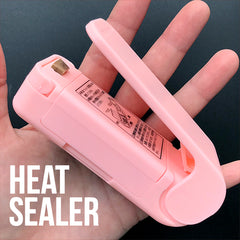 Mini Heat Sealer | Plastic Bag Sealing | Seal PVC TPU Fabric | Tool for Kawaii Crafts