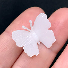 3D Butterfly Figurine | Miniature Insect for Resin World Making | Fairy Garden DIY | Inclusion for Resin Art (1 piece / 21mm x 18mm)