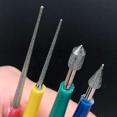 Bead Reamer Tool Set | Hole Enlarger Tool | Hole Sanding Tool | Beading Jewelry Tool | DIY Craft Supplies (Set of 4 pcs)