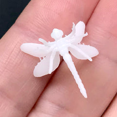 3D Dragonfly Figurine | Faux Insect for Resin Diorama DIY | Fairy Garden Making | Filling Material for Resin Art (1 piece / 16mm x 18mm)