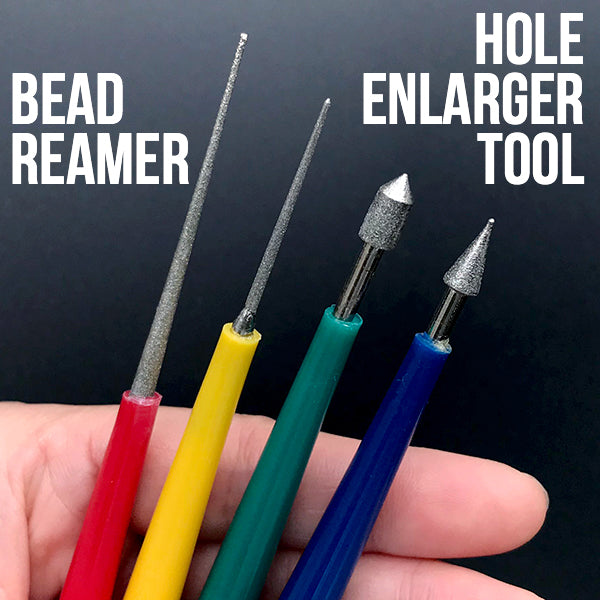  Pro-Electric Bead Reamer Jewelry Making Bead Enlarging Hole Maker  Tool Set : Arts, Crafts & Sewing
