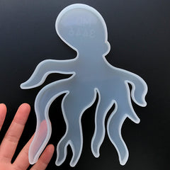 Large Octopus Silicone Mold | Sea Creature Mold | Resin Coaster Mold | Home Decor Craft | Resin Craft Supplies (146mm x 188mm)