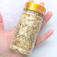 Gold Leaf Flakes | Gold Foil | Resin Inclusion | Resin Fillers | Resin Art Supplies (5g)