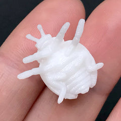 3D Printed Beetle Figurine | Fake Insect Inclusion for Resin Jewelry Making | Filling Material for Resin Crafts (1 piece / 20mm x 20mm)