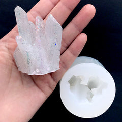 Quartz Shards Silicone Mold | Resin Crystal Shard Mold | Epoxy Resin Craft Supplies (48mm x 59mm)