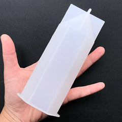 Large Crystal Point Silicone Mold | Huge Pointed Quartz Shard Mould | Healing Crystal Tower DIY | Home Decor with Resin