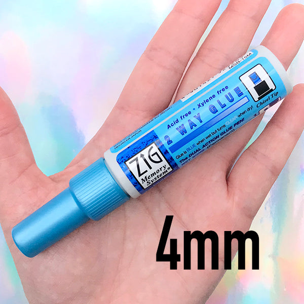 Zig Glue Pen 1-5mm Tip Size 2 Way temporary/permanent Craft Card  Embellishment 