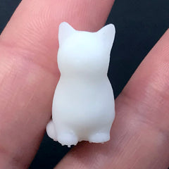 3D Cat Resin Inclusion | Miniature Animal for Resin Terrarium Making | Mini Figurine | Resin Craft Supplies (1 piece / 12mm x 20mm)