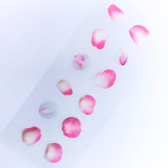 Floral Stickers | Flower Petal Clear Film | UV Resin Inclusion | Resin Art Supplies | Scrapbooking