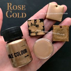 Metallic Rose Gold Pigment Powder | Copper Pigment | Epoxy Resin Colour | UV Resin Craft Supplies