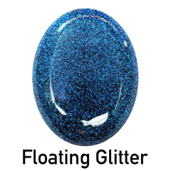 Unsinkable Glitter Powder for Resin Crafts (High Quality) | Iridescent Galaxy Floating Glitter | Resin Art Supplies (Blue)