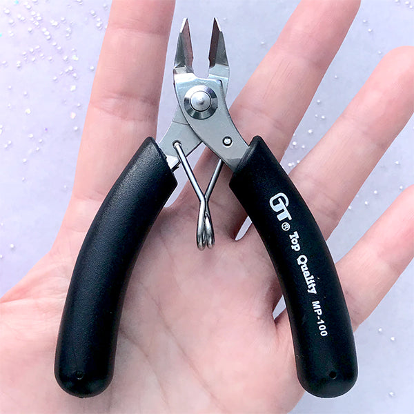 Cutter Pliers, Wire Cutting Tool for Cloisonne Art, Jewellery Making, MiniatureSweet, Kawaii Resin Crafts, Decoden Cabochons Supplies