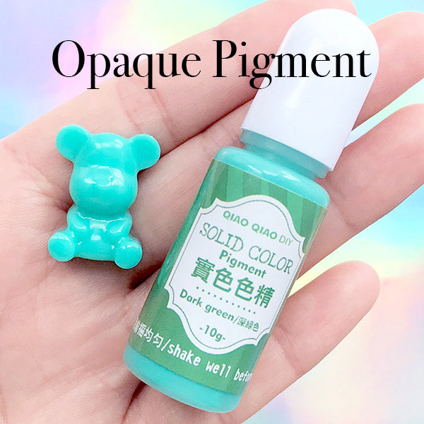 Opaque Epoxy Resin Colorant, Solid Colour Dye, UV Resin Coloring, A, MiniatureSweet, Kawaii Resin Crafts, Decoden Cabochons Supplies