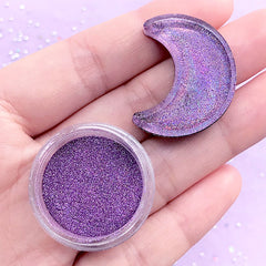 Purple Holo Pigment Powder | Holographic Resin Coloring | Rainbow Glitter Dust | Hologram Nail Art | Resin Art Supplies (1 gram)