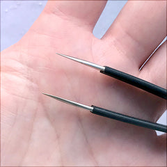 Sharp Straight Tweezers for Cloisonne Art | Wire Wrapping Tool | Wire Bending Tool
