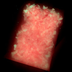 Large Glow in the Dark Particles | Phosphorescent Flakes | Fluorescent Resin Inclusions | Resin Art Supplies (Yellow Pink / 10 grams)