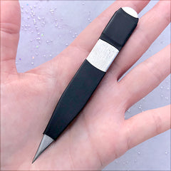 Sharp Straight Tweezers for Cloisonne Art | Wire Wrapping Tool | Wire Bending Tool