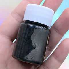 Shimmer Pearl Pigment Powder | Pearlescence Dye | Pearl Paint | UV Resin Colorant | Epoxy Resin Coloring (Grey / 4-5 grams)