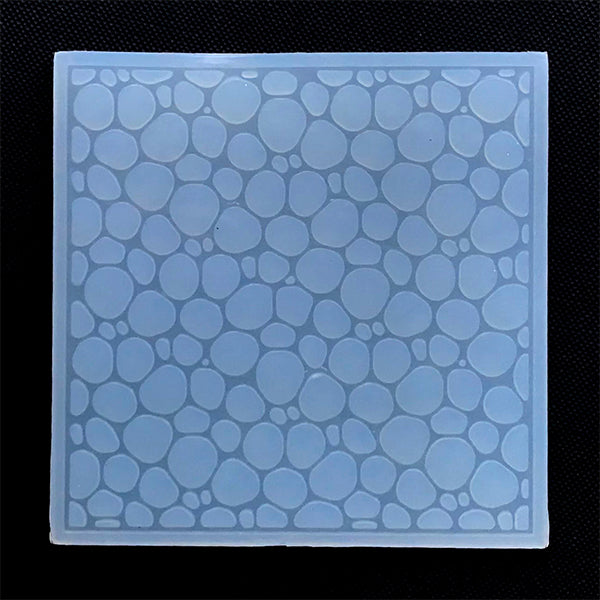 Water Effect Silicone Mold | Water Ripple Mold | Sea Ocean Mold | Soft Clear Mold for UV Resin Craft | Epoxy Resin Art Supplies (78mm x 78mm)