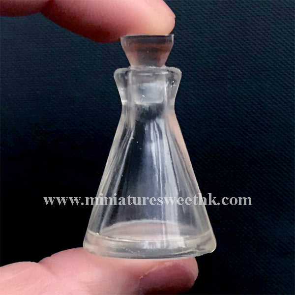 3D Dollhouse Potion Bottle with Cork Silicone Mold (Hollow Inside), M, MiniatureSweet, Kawaii Resin Crafts, Decoden Cabochons Supplies