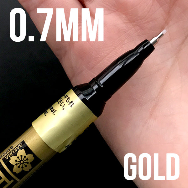 Sakura Pen Touch Metallic Gold Extra Fine Point Paint Marker