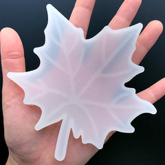 Maple Leaf Silicone Mold for Resin Art | Make Your Own Coaster | Epoxy Resin Mould | Resin Mold Supplies (113mm x 113mm)