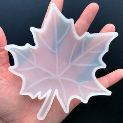 Maple Leaf Silicone Mold for Resin Art | Make Your Own Coaster | Epoxy Resin Mould | Resin Mold Supplies (113mm x 113mm)