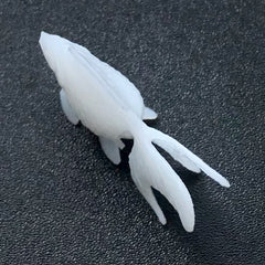 Miniature Goldfish Figurine | 3D Fish Resin Inclusion for Resin Diorama DIY | Resin World Making Supplies (1 piece / 10mm 15mm 20mm)