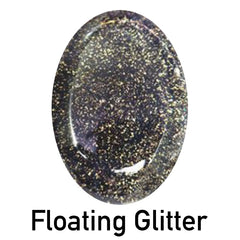 Iridescent Galaxy Dust for Resin Craft | Floating Glitter Powder | Unsinkable Glitter | Resin Jewelry Making (Yellow / Coarse)