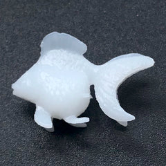 Miniature Goldfish Figurine | 3D Fish Resin Inclusion for Resin Diorama DIY | Resin World Making Supplies (1 piece / 10mm 15mm 20mm)