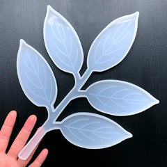 Large Ash Leaf Coaster Silicone Mold | Home Decor with Resin | Resin Craft Supplies (220mm x 275mm)