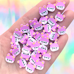 Baby Girl Polymer Clay Slices (Big) | Gender Reveal Confetti | Baby Shower Party Decorations | Table Scatter (5 grams)