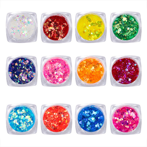 CLEARANCE Mica Nail Art Supplies, Iridescent Confetti, Translucent G, MiniatureSweet, Kawaii Resin Crafts, Decoden Cabochons Supplies