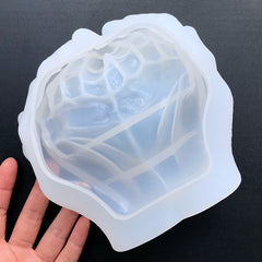 3D Hands Trinket Tray Silicone Mold | Hand Shaped Jewelry Dish DIY | Business Card Holder Mould | Home Decoration (157mm x 150mm)