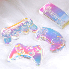 Game Controller Silicone Mold (4 Cavity) | TV Video Game Cabochon DIY | Kawaii Decoden Supplies | Resin Crafts