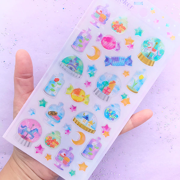 Number Stickers in Leopard Pattern, Cute Sticker with Crystal Resin C, MiniatureSweet, Kawaii Resin Crafts, Decoden Cabochons Supplies
