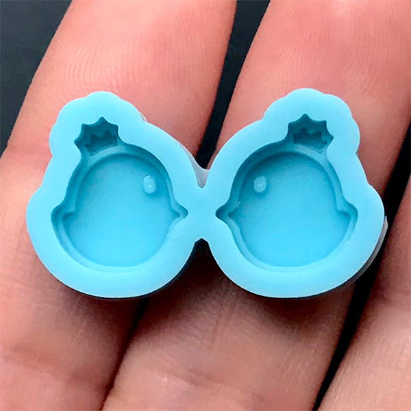 Small Chick Silicone Mold 2 Cavity Mini Animal Embellishment
