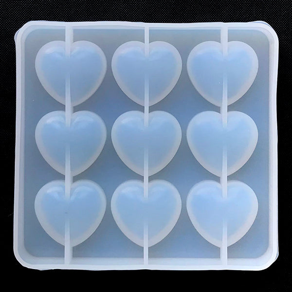 Flexible Silicone Mold for Resin Crafts (58 Cavity), Dome Cabochon Mo, MiniatureSweet, Kawaii Resin Crafts, Decoden Cabochons Supplies