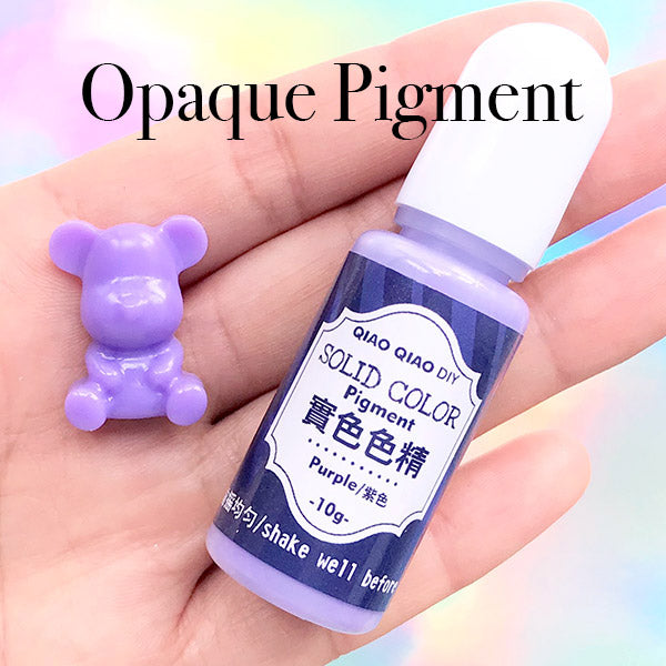 Opaque Epoxy Resin Colorant, Solid Colour Dye, UV Resin Coloring, A, MiniatureSweet, Kawaii Resin Crafts, Decoden Cabochons Supplies
