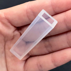Long Crystal Bar Silicone Mold | Resin Pendant Making | Epoxy Resin Jewellery Mould | Clear Soft Mold | UV Resin Crafts (10mm x 45mm)