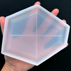 Irregular Trinket Tray Silicone Mold | Resin Petri Dish Mould | Home Decoration | Epoxy Resin Craft Supplies (144mm x 110mm)