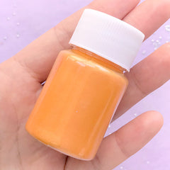 Shimmery Pigment Powder | Pearlescence Resin Pigment | Pearl Color | Resin Colouring | Epoxy Resin Supplies (Yellow Orange / 10 grams)