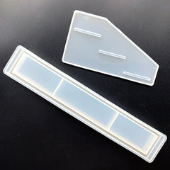 Desk Organizer Silicone Mold for Resin Craft | Desktop Storage Shelves Mould | Home and Office Decoration with Resin (3 Tier)