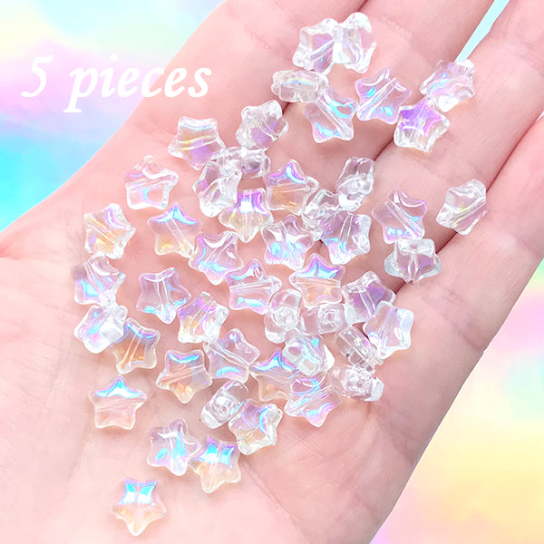 Translucent Rainbow Dolphin Bead Mix for Jewelry Making, Animal Charms