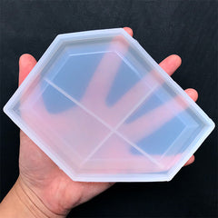 Irregular Petri Dish Silicone Mold | Make Your Own Trinket Tray | Storage Plate Mould | Epoxy Resin Art Supplies (158mm x 110mm)