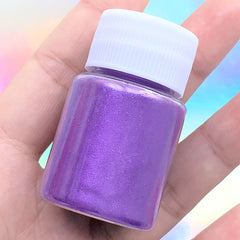 Pearlescence Resin Colorant | Pearl Pigment Powder | Epoxy Resin Coloring | Shimmery UV Resin Dye (Dark Purple / 4-5 grams)