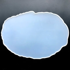 Irregular Agate Platter Silicone Mold | Make Your Own Agate Serving Board | Large Tray Mould | Resin Craft Supplies (335mm x 240mm)
